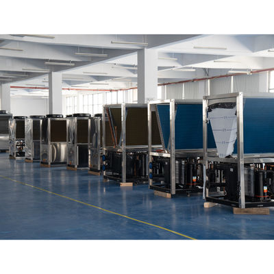 Thép không gỉ tấm kim loại 120 độ hơi nước nhiệt độ cao máy bơm nhiệt nguồn không khí R410 làm lạnh