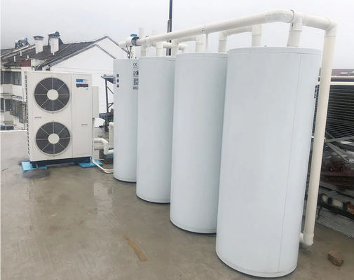 Máy bơm nhiệt điện EVI nguồn không khí 16KW với chức năng rã đông tự động thông minh