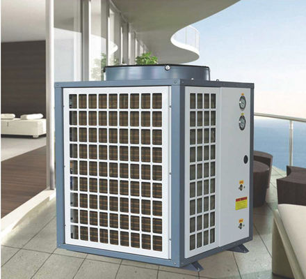 Máy bơm nhiệt hồ bơi biến tần DHW 10.8Kw khách sạn 380V với nhiệt độ thấp