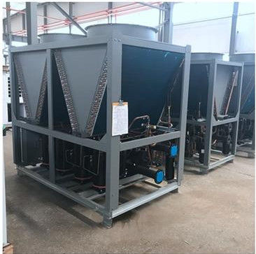 Máy nén EVI Chia nhiệt Máy bơm nhiệt 15HP Máy bơm nhiệt nguồn không khí CO2 Thương mại