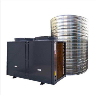 Loại chịu nhiệt độ Máy bơm nhiệt nguồn không khí 15pH Làm mát R22 DN32