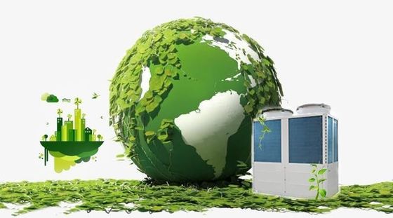 Máy bơm nhiệt CO2 nhiệt độ cao thương mại R744 để sưởi ấm và làm mát nhà