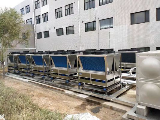 Hệ thống cung cấp nước nóng từ không khí đến nước Hệ thống cấp nước nóng Độ cao được điều khiển thông minh