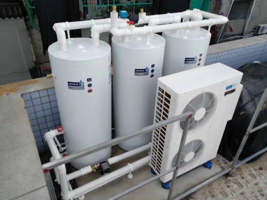 Nguồn không khí Máy bơm nhiệt Máy nước nóng để sưởi ấm khu dân cư