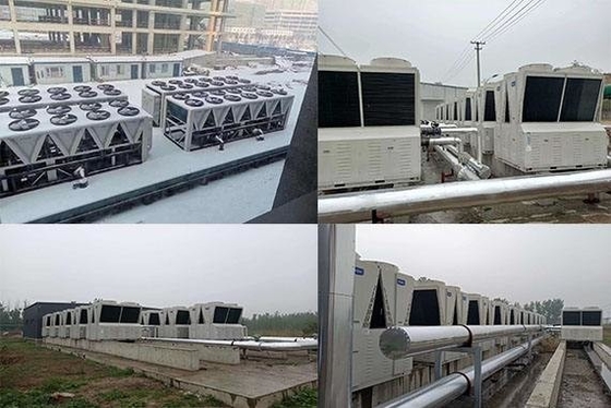 Bể bơi Máy bơm nhiệt DC biến tần Đường carbon thấp để làm ấm nước vô cấp