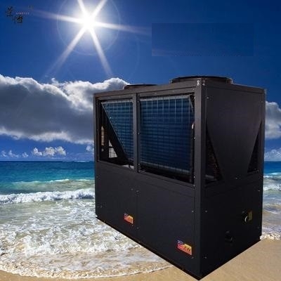 Bể bơi Máy bơm nhiệt DC biến tần Đường carbon thấp để làm ấm nước vô cấp