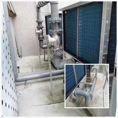 Máy bơm nhiệt nguồn không khí bể bơi gia đình 220V 5.5KW với ống titan
