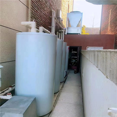 Máy bơm nhiệt nguồn không khí 7KW CO2 R744 Máy nước nóng bằng carbon Khí thải carbon trung tính