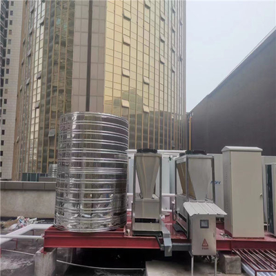 Máy bơm nhiệt nguồn không khí 18KW CO2 R744 Máy nước nóng EVI cho nhiệt độ lạnh