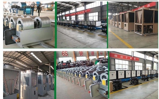 Máy bơm nhiệt AC biến tần CO2 Khu dân cư cho không gian kết hợp Sưởi ấm nước nóng