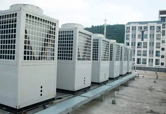 Máy bơm nhiệt AC biến tần CO2 Khu dân cư cho không gian kết hợp Sưởi ấm nước nóng