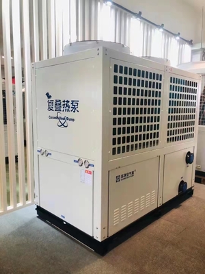Máy bơm nhiệt biến tầng tần số biến đổi nhiệt độ thấp 52Kw R410A cho lò sát sinh