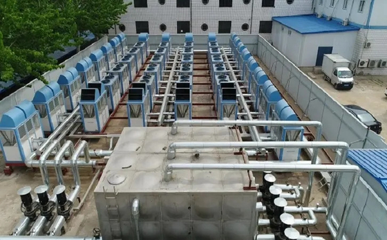 Máy bơm nhiệt nước nóng R134a R410A 150Kw cho các công ty khai thác mỏ