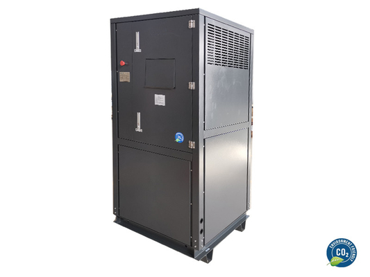 Máy bơm nhiệt nguồn nước CO2 160Kw cho hệ thống sưởi và nước nóng của trường đại học